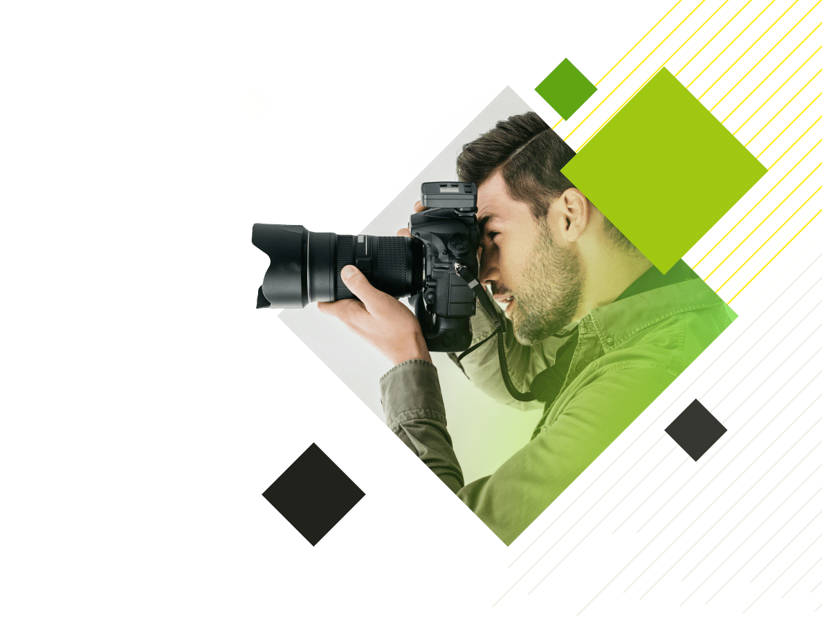 Man with camera